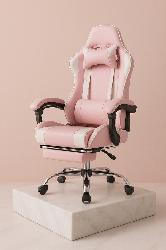 Luxe Pink Gaming Chair
